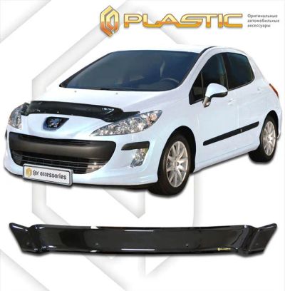 Лот: 13008660. Фото: 1. Дефлектор капота Peugeot 308 2009-2014г. Детали тюнинга