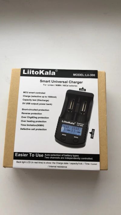 Лот: 11447333. Фото: 1. LiitoKala Engineer Lii-300. Зарядные устройства, блоки питания для бытовой техники