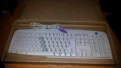Лот: 7177835. Фото: 1. Клавиатура A4Tech KBS-720 White... Клавиатуры и мыши