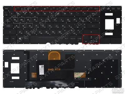 Лот: 15962331. Фото: 1. Клавиатура Asus ROG Zephyrus S... Клавиатуры для ноутбуков