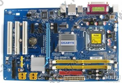 Лот: 10547222. Фото: 1. Материнская плата Gigabyte GA-P31-S3G. Материнские платы