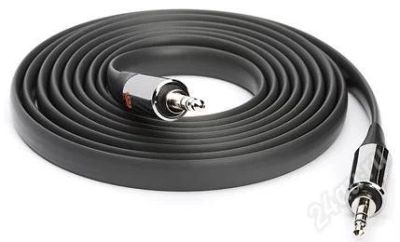 Лот: 2662040. Фото: 1. Аудио-кабель Griffin Flat Aux... Шнуры, кабели, разъёмы