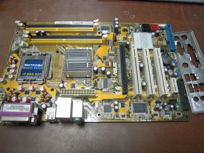 Лот: 10479089. Фото: 1. Материнская плата 775 ASUS P5KPL... Материнские платы