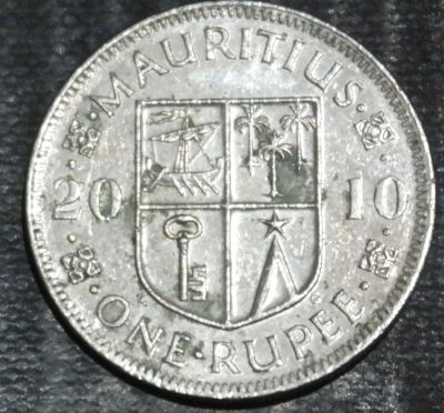 Лот: 17954703. Фото: 1. Экзотика с рубля (56141) Маврикий. Остальные страны