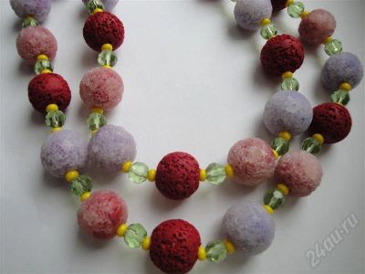 Лот: 574495. Фото: 1. Изделия из полимерной глины,колье... Колье