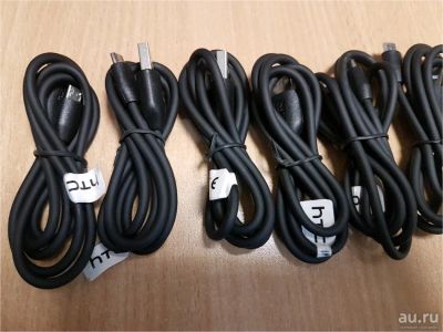 Лот: 10307768. Фото: 1. Кабель MicroUsb HTC!. Дата-кабели, переходники