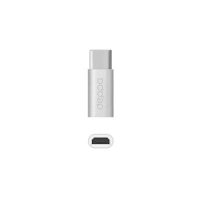 Лот: 20036352. Фото: 1. Адаптер Type-C - micro USB Deppa... Шлейфы, кабели, переходники