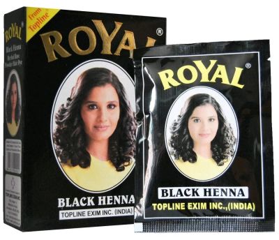 Лот: 13970322. Фото: 1. Индийская хна Royal Henna, чёрная... Уход за волосами 