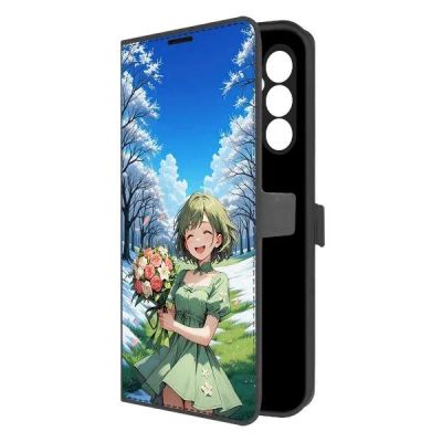 Лот: 25135201. Фото: 1. Чехол Krutoff Eco Book "Аниме... Чехлы, бамперы