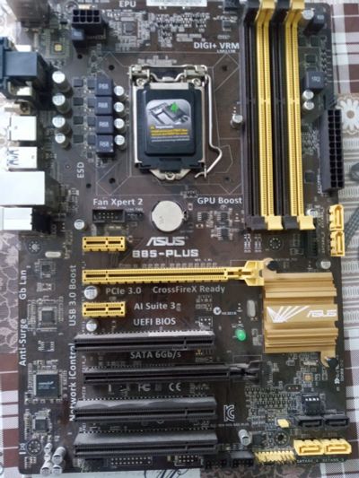 Лот: 16943052. Фото: 1. Материнская плата Asus B85-Plus... Материнские платы
