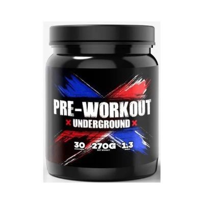 Лот: 10869097. Фото: 1. Pre - Workout 1 порция Underground... Спортивное питание, витамины