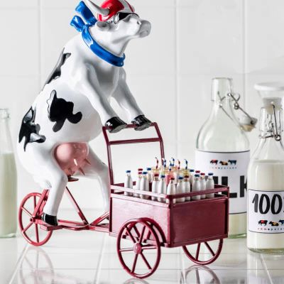 Лот: 24933556. Фото: 1. Коллекционная корова CowParade... Фигурки, статуэтки