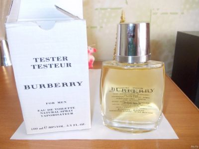 Лот: 12984833. Фото: 1. Burberry Men тестер 100мл *2000... Мужская парфюмерия