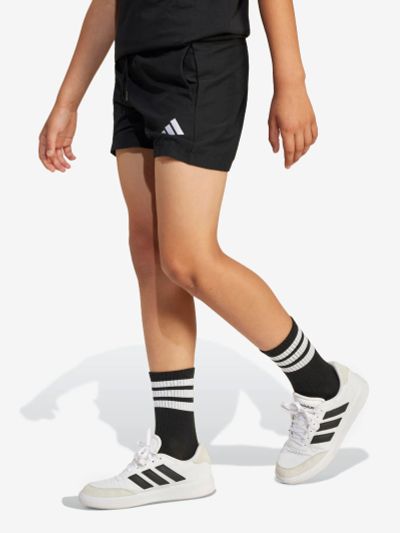 Лот: 25056281. Фото: 1. Шорты для мальчиков adidas, Черный. Шорты