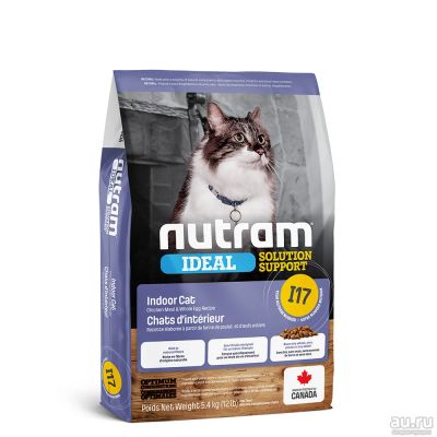 Лот: 16266542. Фото: 1. Nutram (Нутрам) I17 для привередливых... Корма