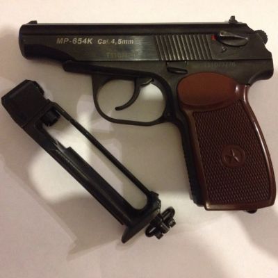 Лот: 5052548. Фото: 1. Пневматический пистолет МР-654К. Пневматическое оружие