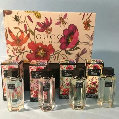 Лот: 15570851. Фото: 1. Gucci Flora by Gucci набор. Женская парфюмерия