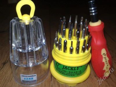 Лот: 506250. Фото: 1. Набор отверток JACKLY GK-6036-A... Другое (смартфоны, связь, навигация)