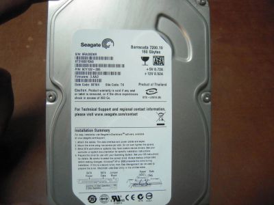 Лот: 11316215. Фото: 1. Жесткий диск для компьютера 160gb... Жёсткие диски (HDD)