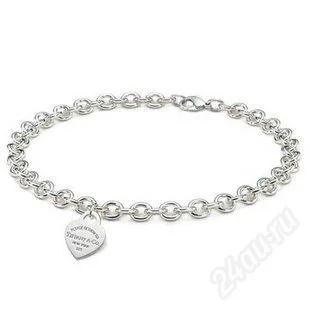 Лот: 968051. Фото: 1. Tiffany&Co подвеска сердце. Кулоны, подвески