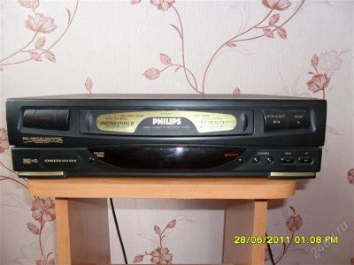 Лот: 1042782. Фото: 1. philips. Видеомагнитофоны