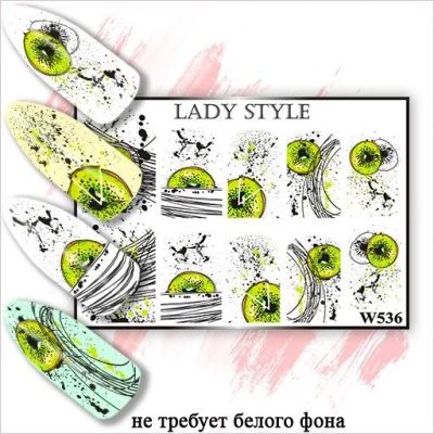 Лот: 12195298. Фото: 1. Слайдер W536 Lady Style. Украшения, дизайн ногтей