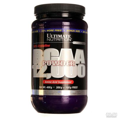 Лот: 9120942. Фото: 1. BCAA Powder 12000 от Ultimate... Спортивное питание, витамины