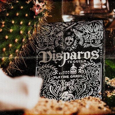 Лот: 15645951. Фото: 1. Карты Disparos Black от Ellusionist... Настольные игры, карты
