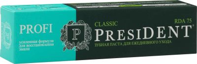 Лот: 23717180. Фото: 1. ПрезиДент Профи паста зубная Классик... Лекарства