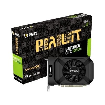 Лот: 9921282. Фото: 1. Gtx 1050 ti palit 4gb. Видеокарты