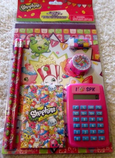 Лот: 8247366. Фото: 1. Школьный лот Shopkins. Школьная канцелярия