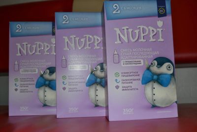 Лот: 7731163. Фото: 1. Смесь Nuppi 2. Детское питание