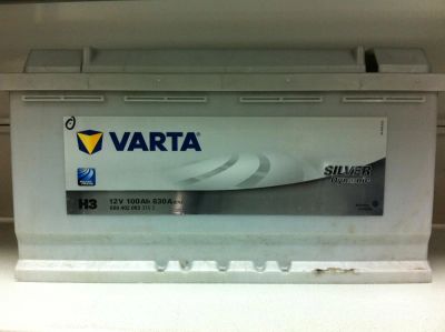 Лот: 6141475. Фото: 1. Аккумулятор Varta H3 100 А/ч 830А... Аккумуляторы