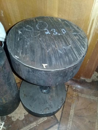 Лот: 11216581. Фото: 1. Самодельная галтеля 23 кг.могу... Гантели