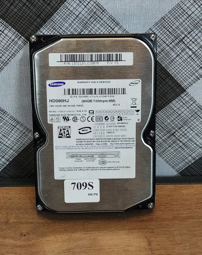 Лот: 19912013. Фото: 1. Жесткий диск SATA-II 3,5 Samsung... Жёсткие диски (HDD)