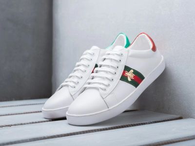 Лот: 11063364. Фото: 1. Кроссовки Gucci Ace Embroidered... Кеды, кроссовки, слипоны