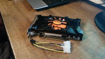 Лот: 7205069. Фото: 1. Видеокарта Nvidia gtx550Ti Palit. Видеокарты