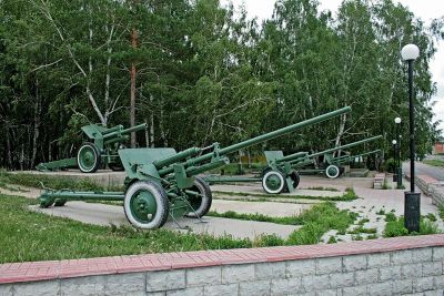 Лот: 7141515. Фото: 1. Дивизионная 76 мм пушка ЗИС-3... Военная техника