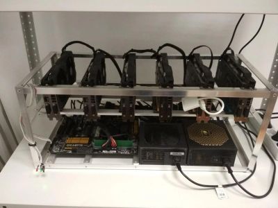 Лот: 10597387. Фото: 1. Ферма для Майнинга в наличии Radeon... Майнинг фермы, товары для майнинга