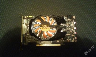 Лот: 2421489. Фото: 1. Palit GeForce GTX 550 Ti Sonic... Видеокарты