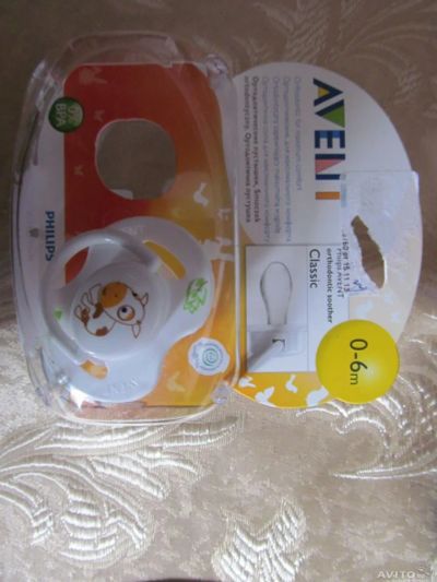 Лот: 4076250. Фото: 1. пустышка Philips Avent 0-6 месяцев. Другое (кормление и уход, гигиена)
