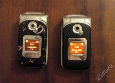 Лот: 651010. Фото: 1. 2 телефона SONY ERICSSON Z530I. Кнопочные мобильные телефоны