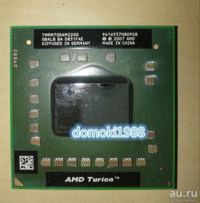 Лот: 10087654. Фото: 1. процессор AMD Turion X2 Ultra... Процессоры