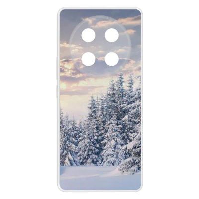 Лот: 25135413. Фото: 1. Чехол Krutoff Clear Case "Снежный... Чехлы, бамперы