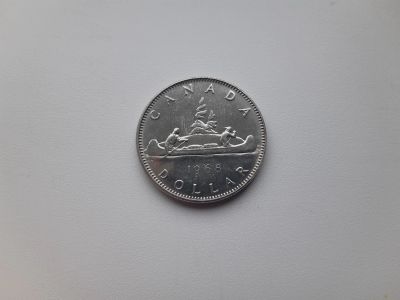 Лот: 4782469. Фото: 1. Канада 1 доллар 1968 " Каноэ ". Америка