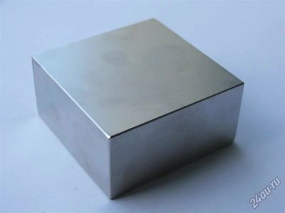 Лот: 2599587. Фото: 1. Неодимовый магнит 40*40*20.сила... Магниты