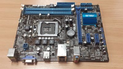Лот: 17098319. Фото: 1. Материнская плата 1155 ASUS P8H61-M... Материнские платы