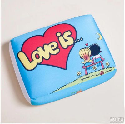 Лот: 8386186. Фото: 1. Подушка-антистресс "Love is... Подарки на 14 февраля