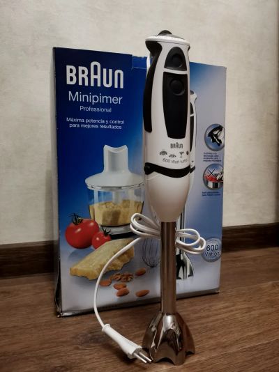 Лот: 19940128. Фото: 1. Блендер Braun Minipimer MR 6550... Кухонная