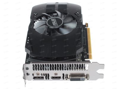 Лот: 15928935. Фото: 1. Asus GeForce GTX 1050 Ti Phoenix. Видеокарты